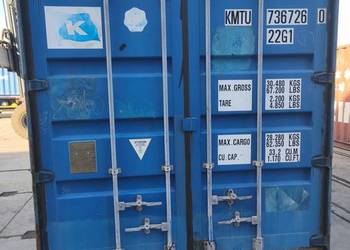 Kontener Morski 20 DV / 6 metrowy - używany / POLKONT