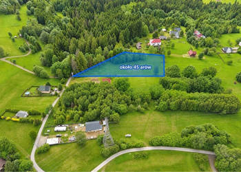 Działka ok. 4500 m² w Sól Kiczora – widokowa