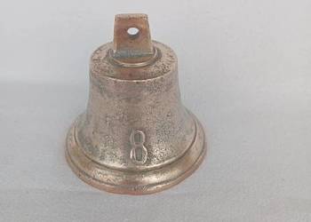DZWONEK MOSIĘŻNY STARY STYLOWY!