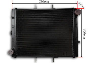 Chłodnica wody Multicar M25 Miedziana  nr kat M-30-01