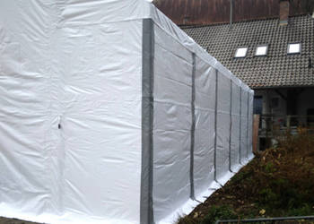 6x12x3m W+ Sd Hala Namiotowa wzmocniony namiot magazynowy przemysłowy