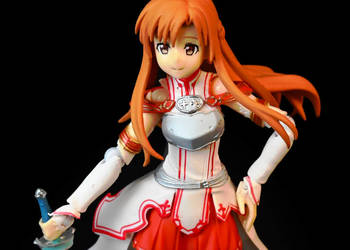 Ruchoma Figurka Asuna | 15 cm | Żywica | Sword Art Online