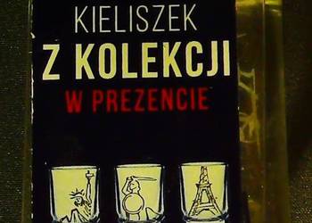 Kieliszek z grubego szkła. Na 50 g zawartości. Z kolekcji reklamowej