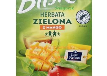 Bliska Lord Nelson herbata zielona malina truskawka mango cytrusy 40 t