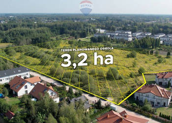 Działka pod budowę osiedla