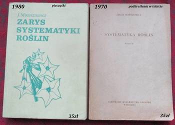 Zarys systematyki roślin/Systematyka roślin/Mowszowicz Zarys systematyki roślin/Systematyka roślin/Mowszowicz