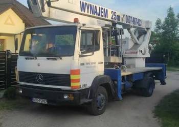 Podnośnik koszowy WUMAG WS 250 Mercedes 814d