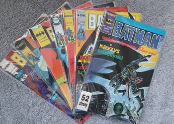 Batman - zestaw 7 komiksów TM Semic, rocznik 1992