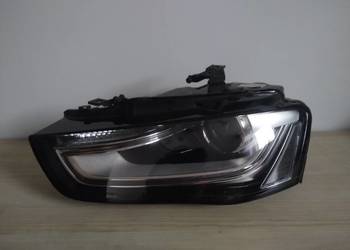 Audi A4 reflektor lampa lewy przód lift bi Xenon nie skrętny