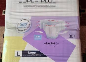 Pampersy dla dorosłych Seni Super Plus rozmiar L- 30 szt.