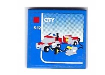 Lego element płytka 2x2 zestaw straż pożarna