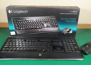 LOGITECH K800 i M705 - klawiatura i mysz bezprzewodowe
