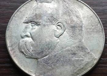 POLSKA-10 ZŁ-1935 r -SREBRO (750)-JÓZEF PILSUDSKI