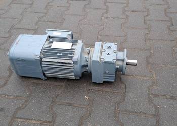 Motoreduktor z hamulcem 1,1kw 60 obr/min SEW RF37 DRN90S4/BE2 sew 1,1 kw