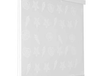vidaXL Roleta prysznicowa 80 x 240 cm, wzór w rozgwiazdy（142859）