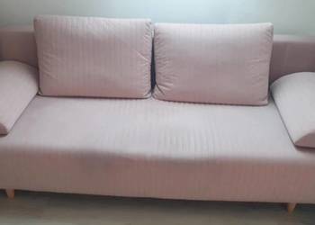 Sofa różowa 135x200