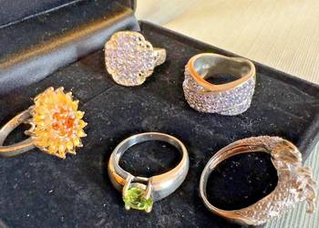 Pierscionki kolekcja srebrne 925