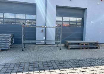Regały magazynowe paletowe dexion trawers 275cm przemysłowe H300cm