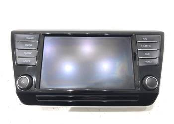 RADIO SKODA SUPERB III 3V0919606 ODTWARZACZ MULTIMEDIA, STEREO