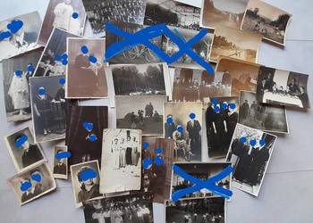 Stare przedwojenne zdjęcia zestaw 29 sztuk