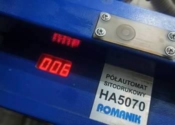 Półautomat sitodrukowy romanik HA 5070