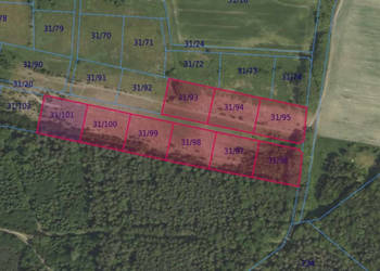 Działki 31/93 i inne w miejscowości Grabowno Wielkie
