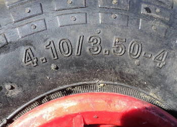 Kółka 4.10/3.50 do wózka ogrodowego