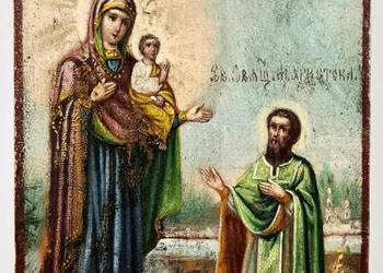 Ikona Matka Boża Modeńska (Kosińska) XIXw. 0123