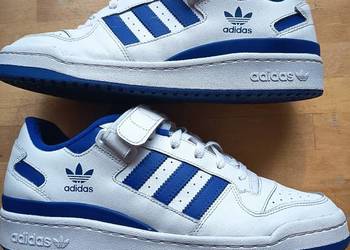 Adidas Forum Low FY7756  biało-niebieskie r. 44 2/3