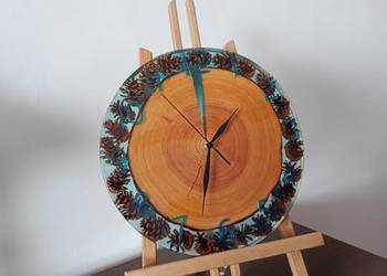 Zegar z drewna