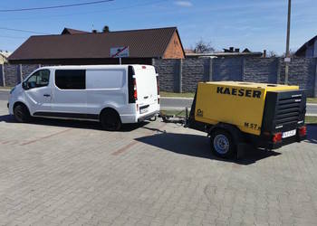 Sprężarka śrubowa Kaeser M57  5,7 m3/min kompresor spalinowy zarejestrowany