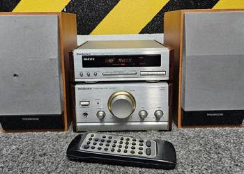 Wieża Technics HD51 + kolumny + pilot.