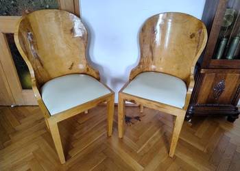 Komplet starych krzeseł // 6 sztuk // Art Deco // Karzesła // Czeczot