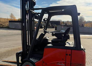 wózek widłowy elektryczny LINDE E16PH przesuw pozycjoner wideł 2011rok