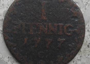 NIEMCY-1 PFENNIG-1777r-C-
