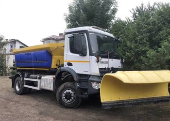 Mercedes Arocs piaskarka solarka schmidt 4x4 2016 euro6