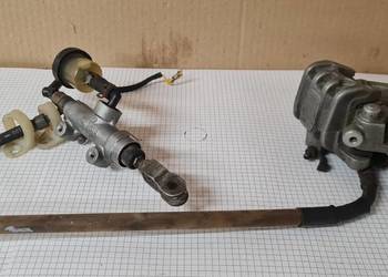 Kawasaki KLX 650 R pompa tył przewód zacisk