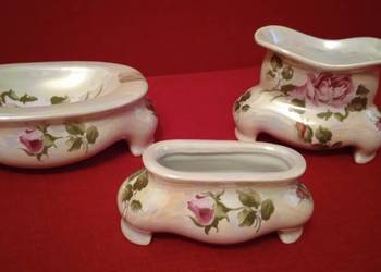 Porcelanowy zestaw PALACZA z okresu PRL