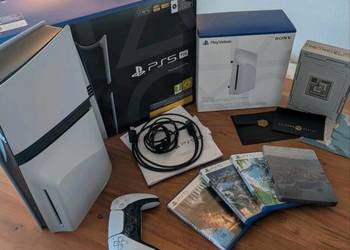 Konsola PlayStation 5 pro z napędem i grami