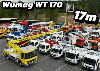 Mercedes Atego Zwyżka WUMAG WT 170 17m w bok 12m Mały przebieg Podnośnik K…