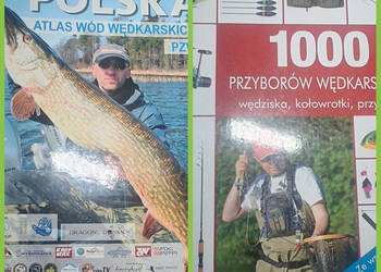 Książka 2 szt Atlas PZW i 1000 Przyborów