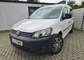 Volkswagen Caddy 2.0 MPi 109KM LONG maxi benzyna NOWY GAZ LPG zadbany VAT-1