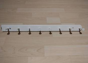 Ikea Komplement wysuwany wieszak wielofunkcyjny biały