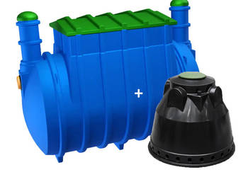 OCZYSZCZALNIA ŚCIEKÓW ROTOCLEAN 6 ze STUDNIĄ CHŁONNĄ