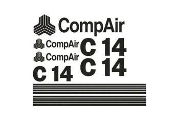 Naklejki oklejenie COMPAIR C14 Zamiennik