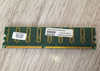 Kość pamięci SpecTek 256mb pc2700 ddr 333Mhz