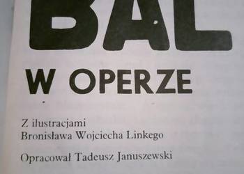 Bał w operze Tuwima rysunki Linkego księgarnia Praga książki