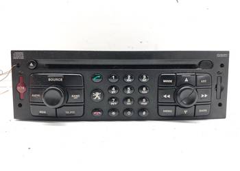 RADIO PEUGEOT 307 SW 96511850XT 02-09 ODTWARZACZ MULTIMEDIA, STEREO
