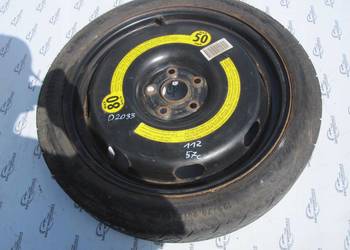 AUDI A3 8P GOLF V VI koło dojazdowe 125/70/18 99M 5x112 ET25,5 1K0601027B