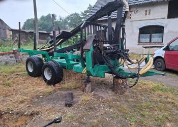 Przyczepa leśna FARMA  -10t